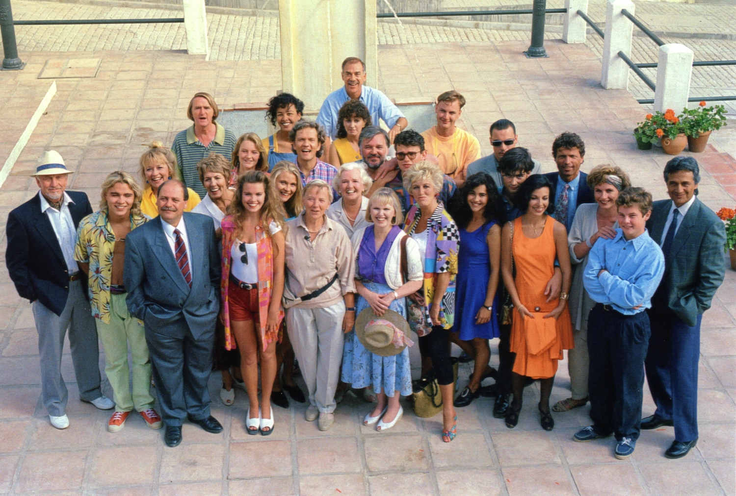 Cast of BBC drama 'Eldorado'