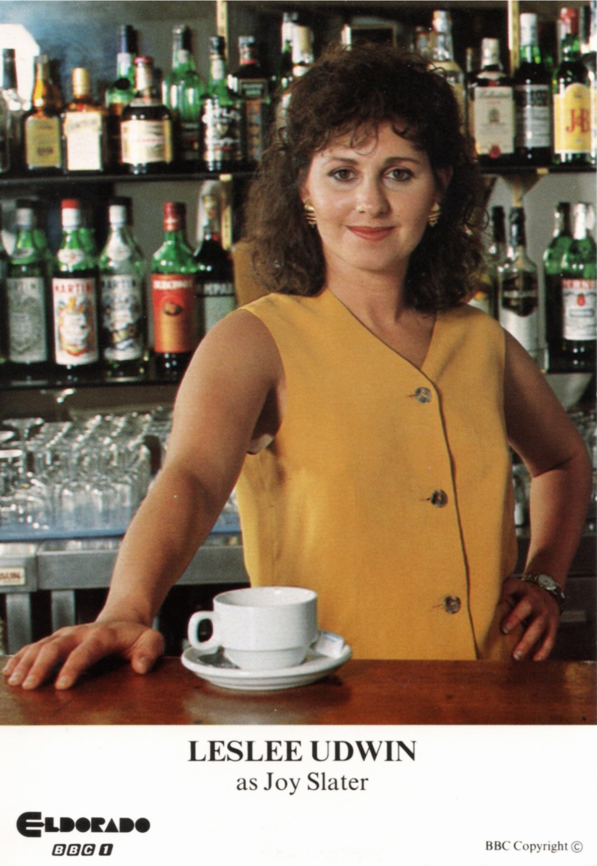 Joy Slater is played by Leslee Udwin