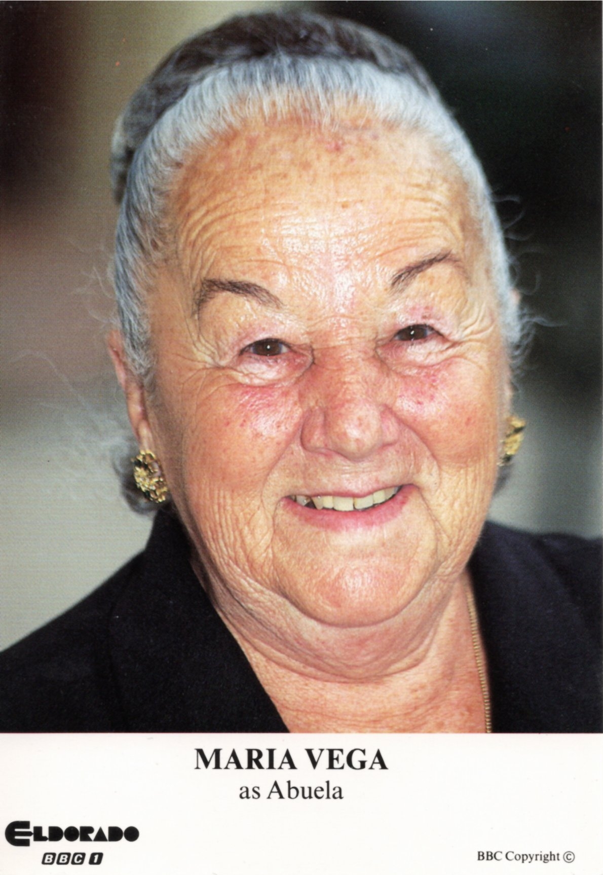 Abuela Fernandez is played by Maria Vega