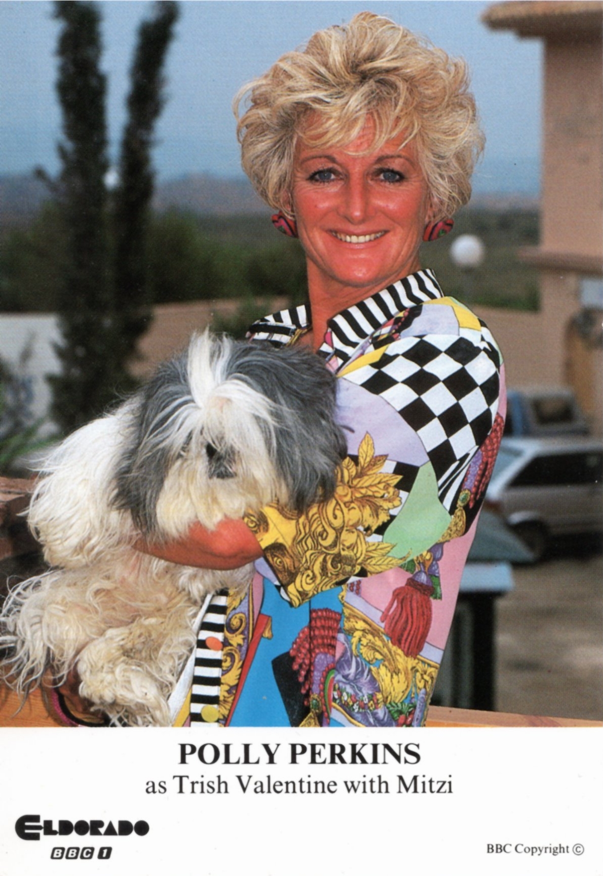 Trish Valentine is played by Polly Perkins