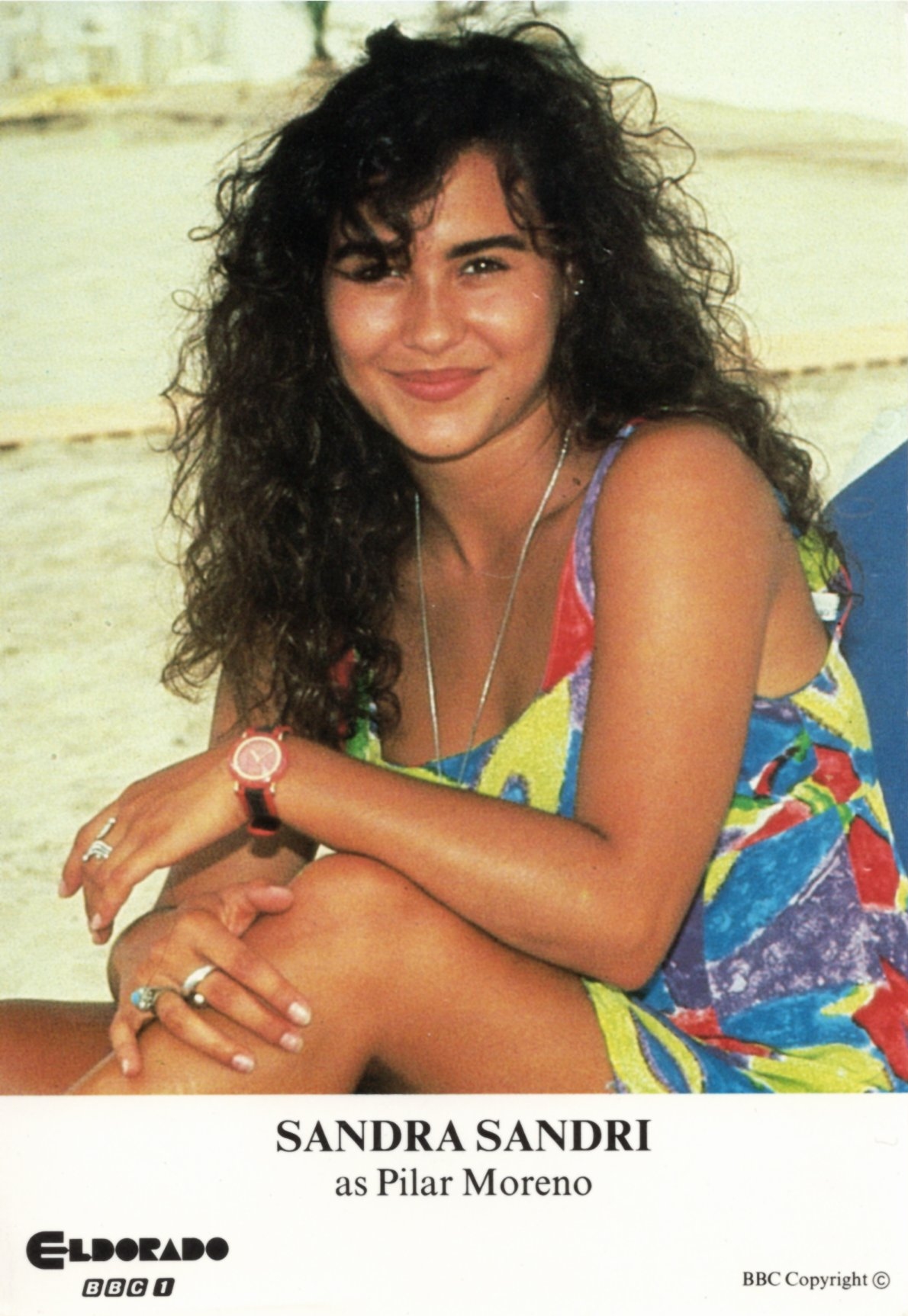 Pilar Moreno is played by Sandra Sandri